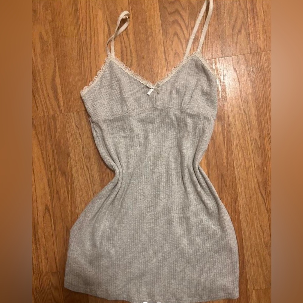 FOREVER 21 GREY CAMI DRESS
